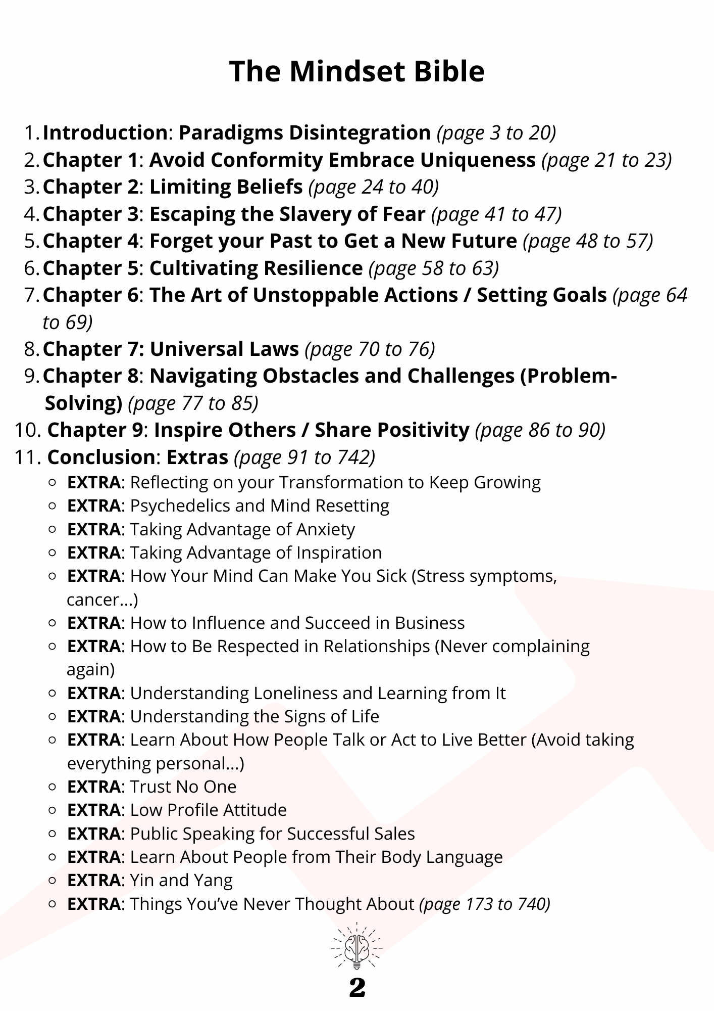 The Mindset Bible